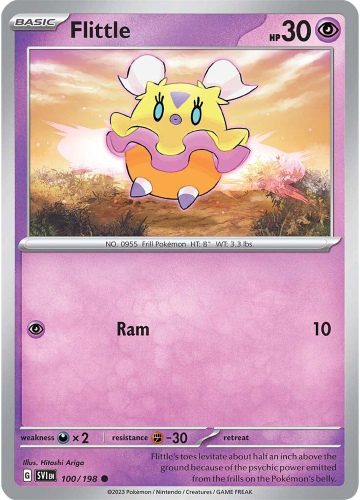 Flittle (100/198) [Scarlet &amp; Violet: Base Set] 