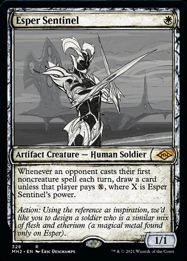 Esper Sentinel (Sketch) [Modern Horizons 2] 