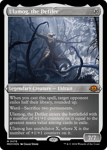 Ulamog, the Defiler (Foil Etched) [Modern Horizons 3] 