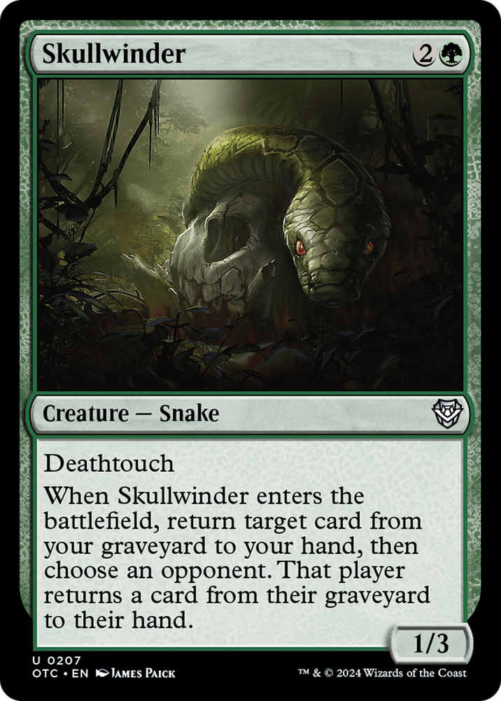 Skullwinder [Outlaws of Thunder Junction Commander] 