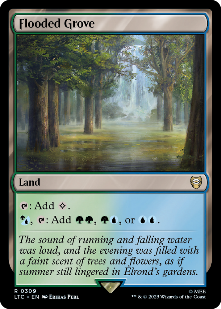 Flooded Grove [The Lord of the Rings: Tales of Middle-Earth Commander] 