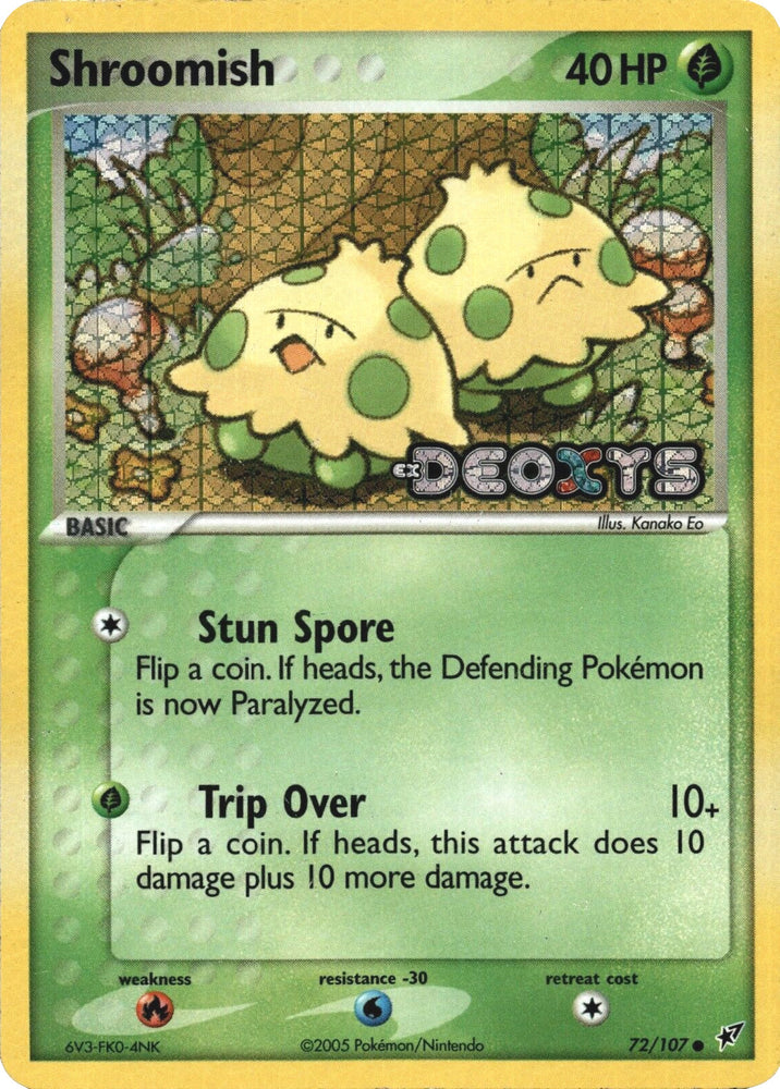 Shroomish (72/107) (Stamped) [EX: Deoxys] 