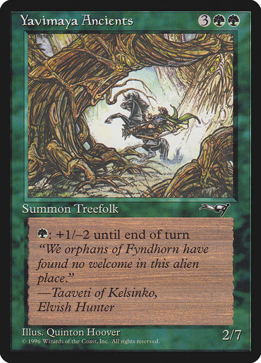 Yavimaya Ancients (Horse Art) [Alliances] 