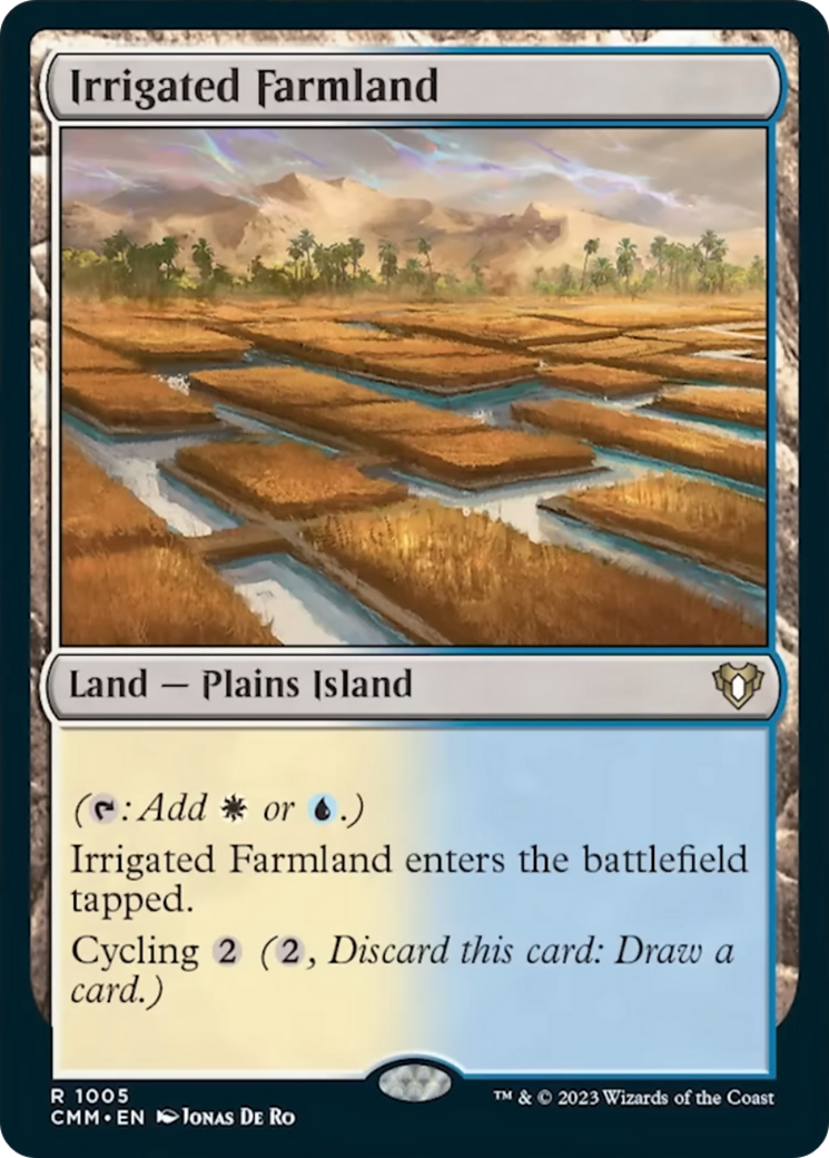 Irrigated Farmland [Commander Masters] 