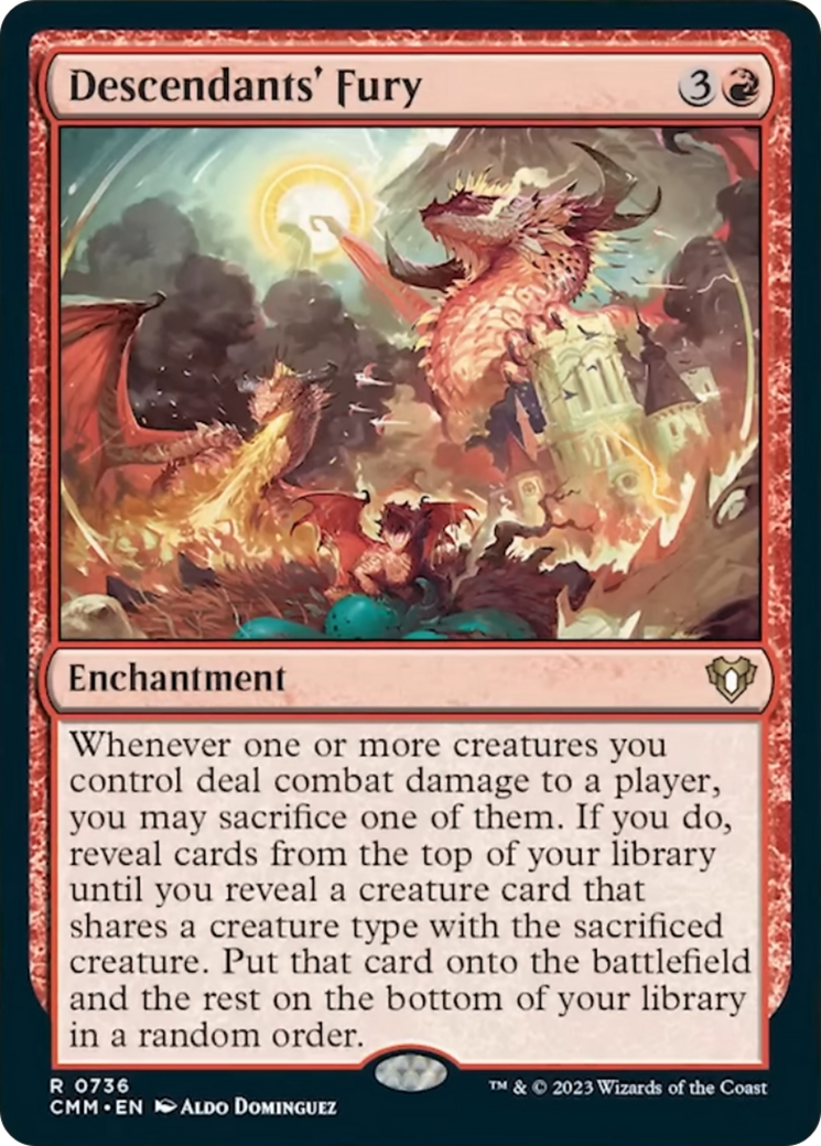 Descendants' Fury [Commander Masters]