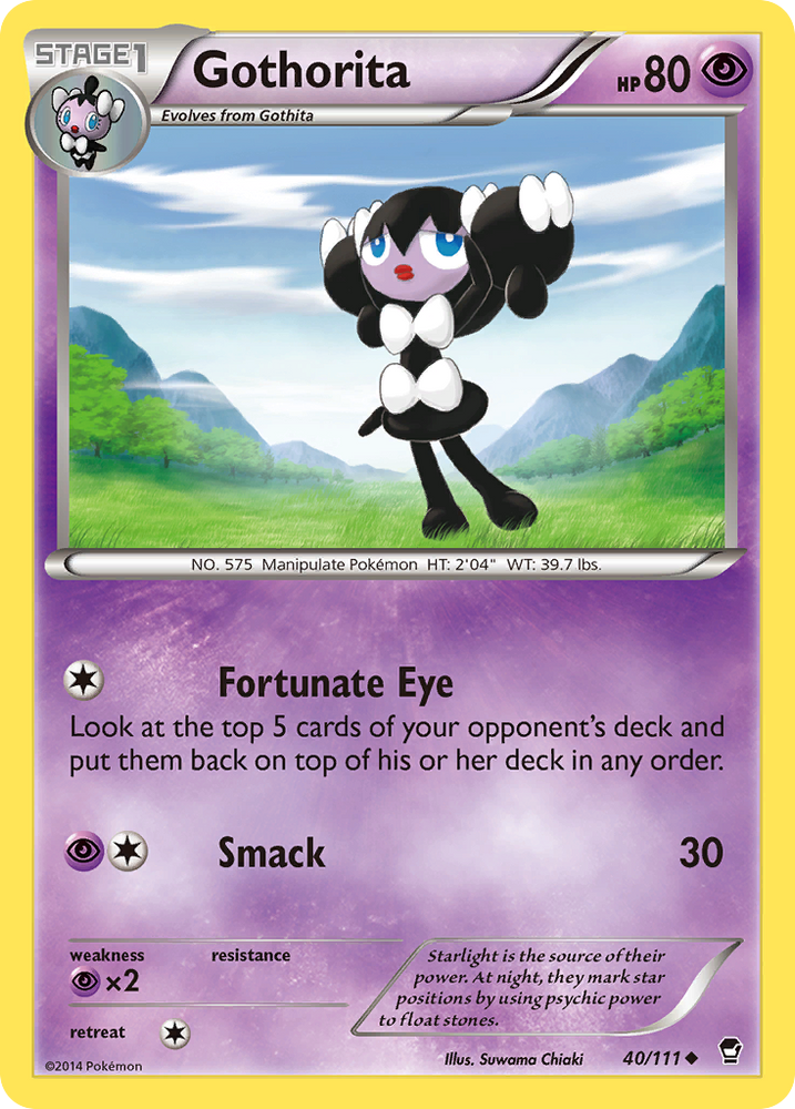 Gothorite (40/111) [XY: Furious Fists] 