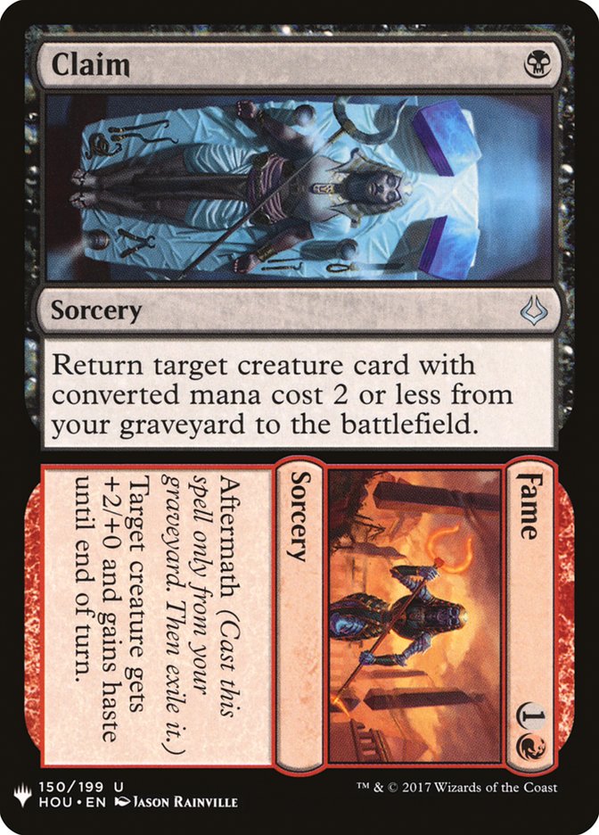 Claim // Fame [Mystery Booster] 
