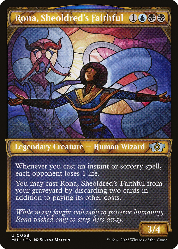 Rona, Sheoldred's Faithful [Multiverse Legends] 