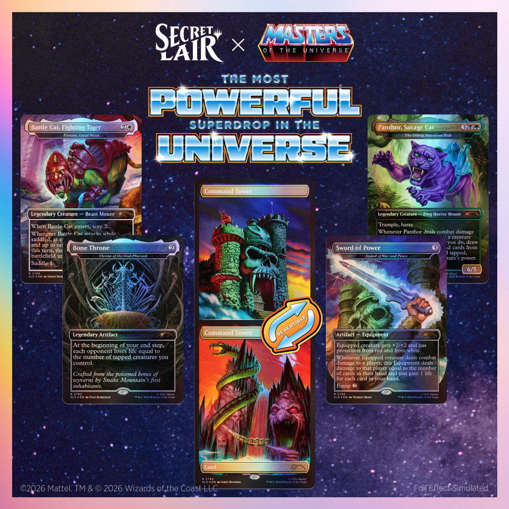 Magic: The Gathering | Secret Lair x Masters of the Universe: Sold Separately Foil Edition