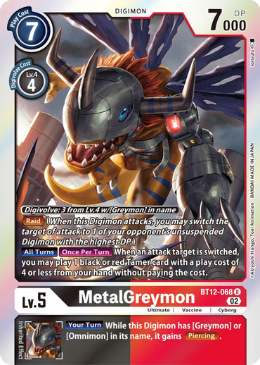 MetalGreymon [BT12-068] [Across Time] 