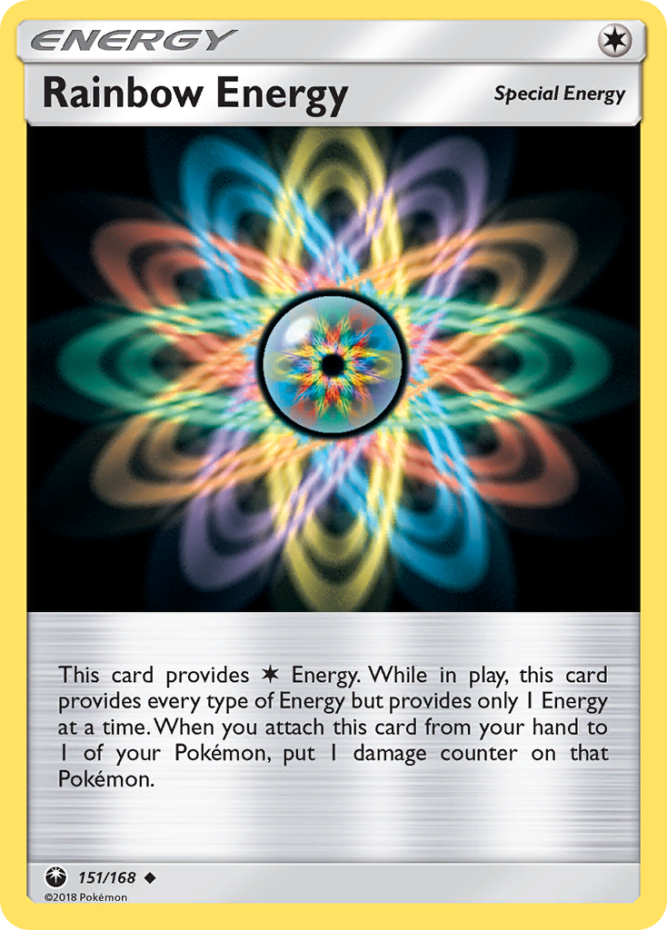 Rainbow Energy (151/168) [Sun & Moon: Celestial Storm] 