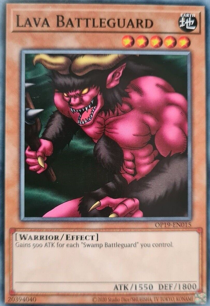 Lava Battleguard [OP19-EN015] Common 