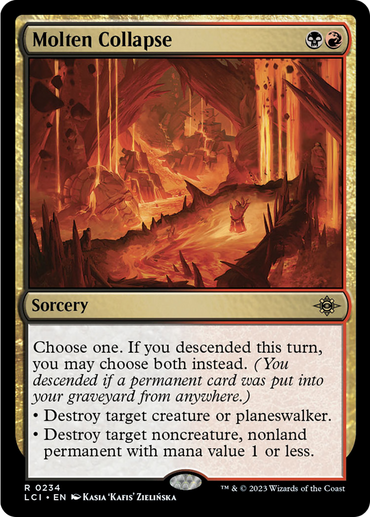 Molten Collapse [The Lost Caverns of Ixalan] 