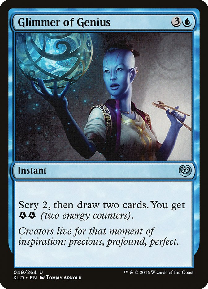 Glimmer of Genius [Kaladesh] 