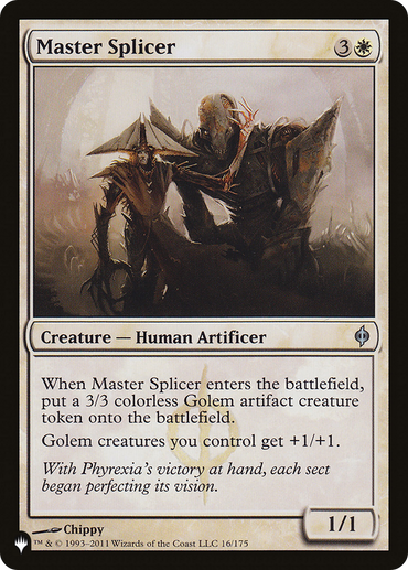 Master Splicer [The List Reprints] 