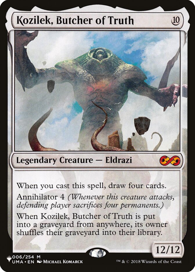 Kozilek, Butcher of Truth [The List] 