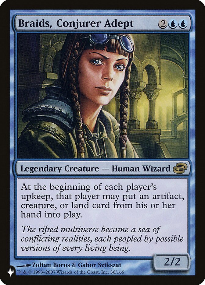 Braids, Conjurer Adept [The List] 