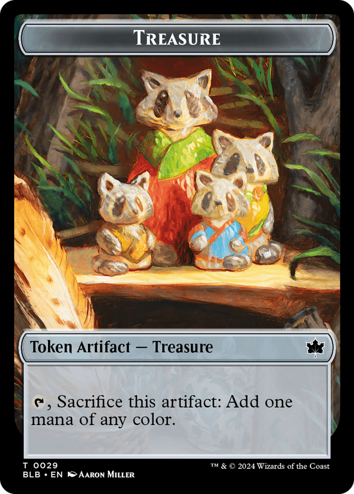 Treasure Token [Bloomburrow Tokens] 