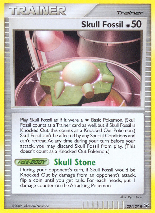 Skull Fossil (120/127) [Platinum: Base Set] 