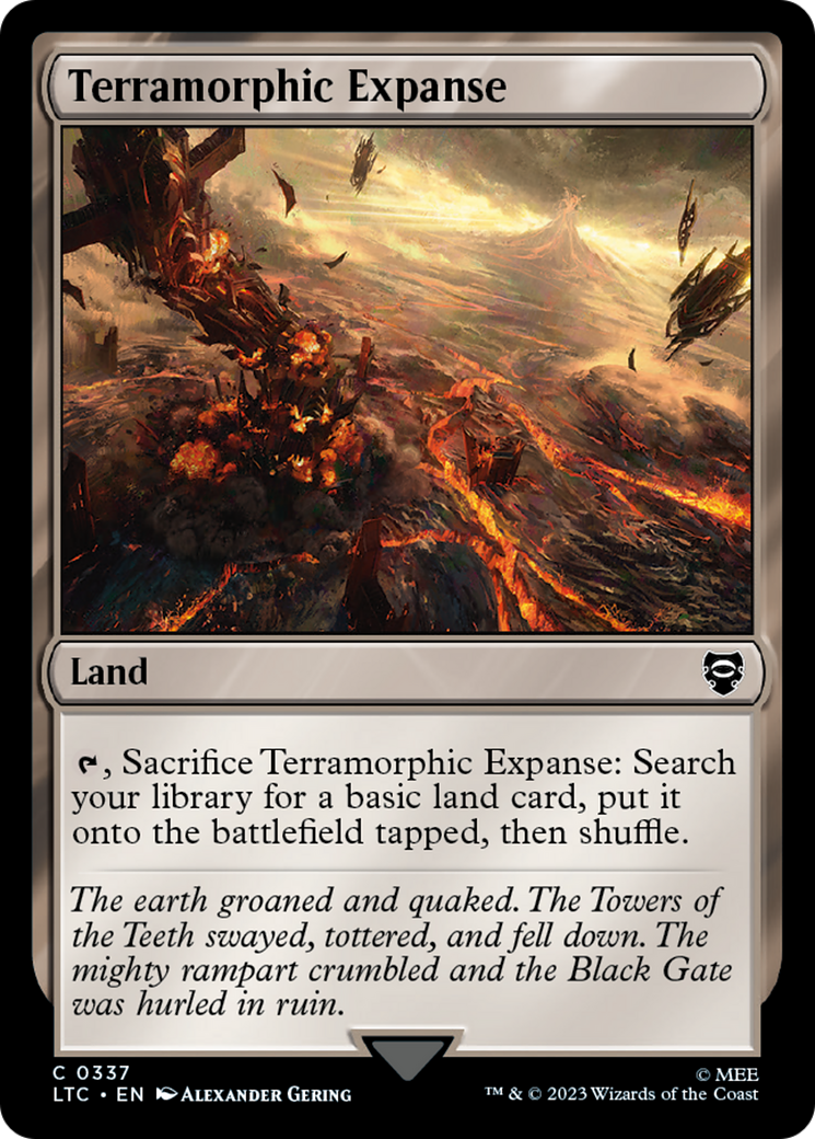 Terramorphic Expanse [The Lord of the Rings: Tales of Middle-Earth Commander] 