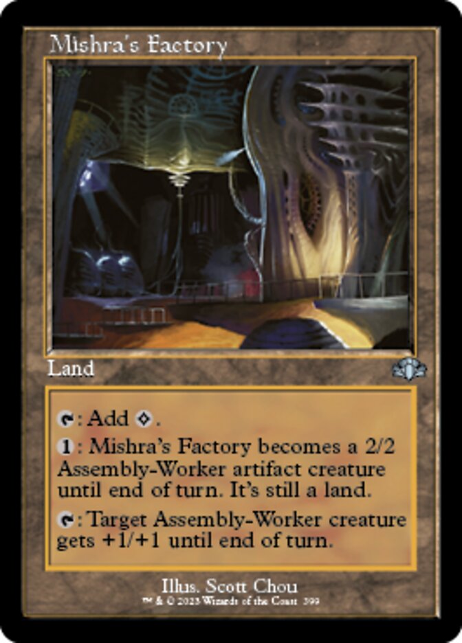 Mishra's Factory (Retro) [Dominaria Remastered] 