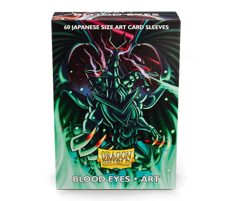 Dragon Shield: Japanese Size 60ct Art Sleeves - Blood Eyes (Classic)