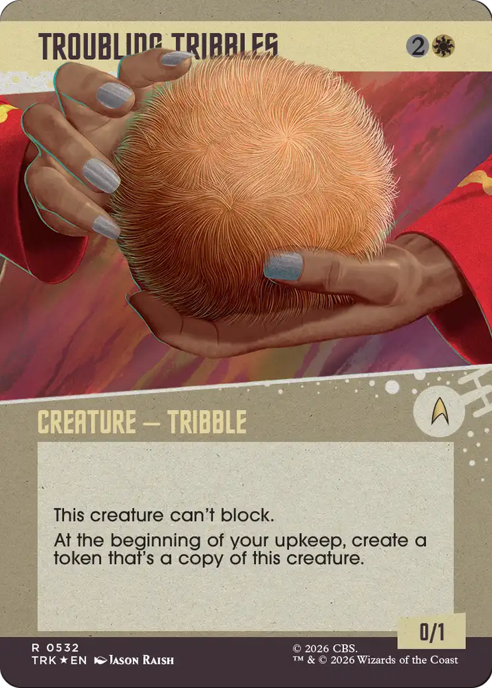 Troubling Tribbles (Showcase) (Surge Foil) [Star Trek]