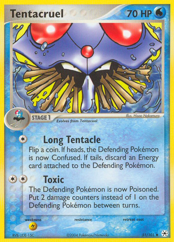 Tentacruel (51/101) [EX: Hidden Legends] 