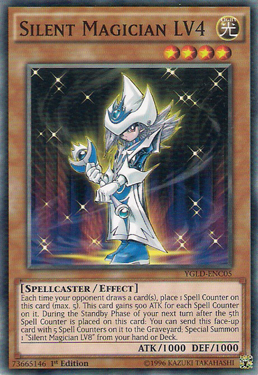 Silent Magician LV4 [YGLD-ENC05] Common 