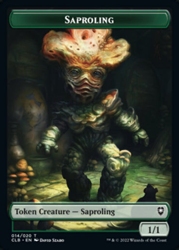 Saproling Token [Commander Legends: Battle for Baldur's Gate Tokens] 