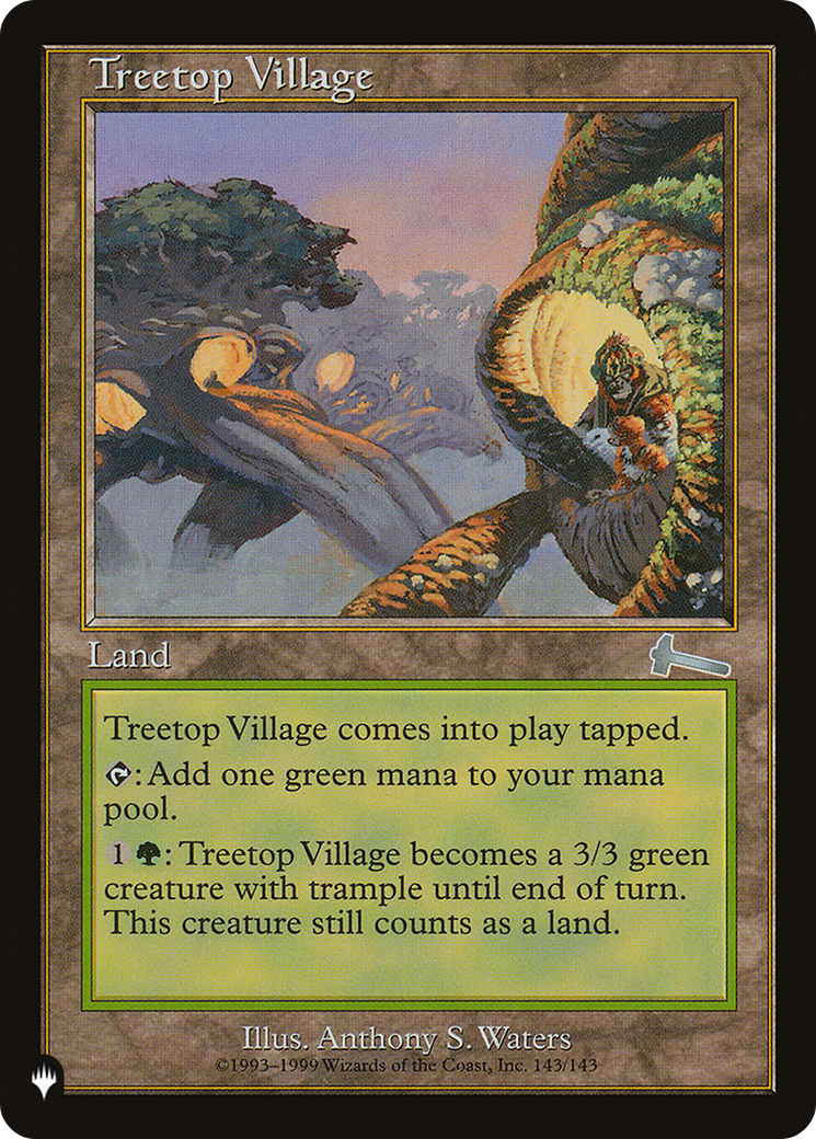 Treetop Village [The List Reprints] 