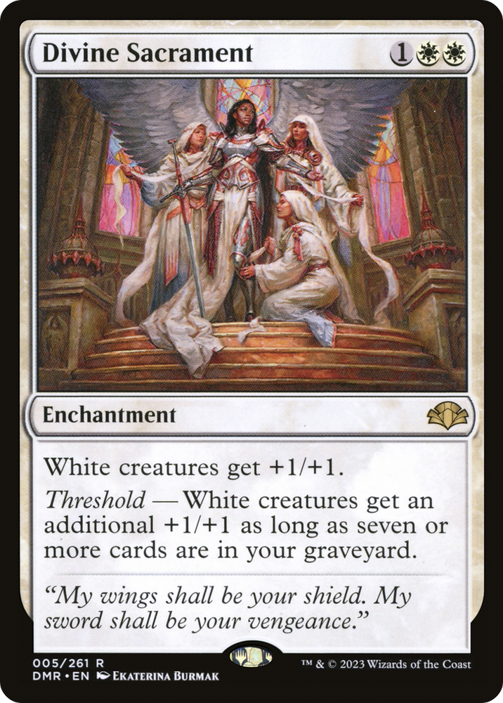 Divine Sacrament [Dominaria Remastered] 