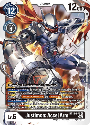 Justimon: Accel Arm [BT11-073] [Dimensional Phase] 