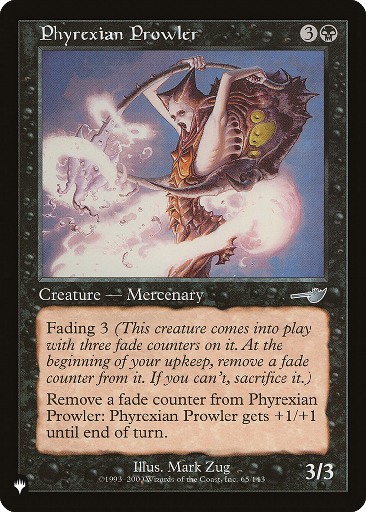 Phyrexian Prowler [The List] 