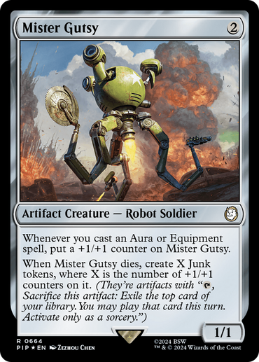 Mister Gutsy (Surge Foil) [Fallout] 