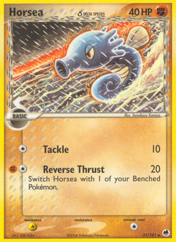Horsea (31/101) (Delta Species) [EX: Dragon Frontiers] 