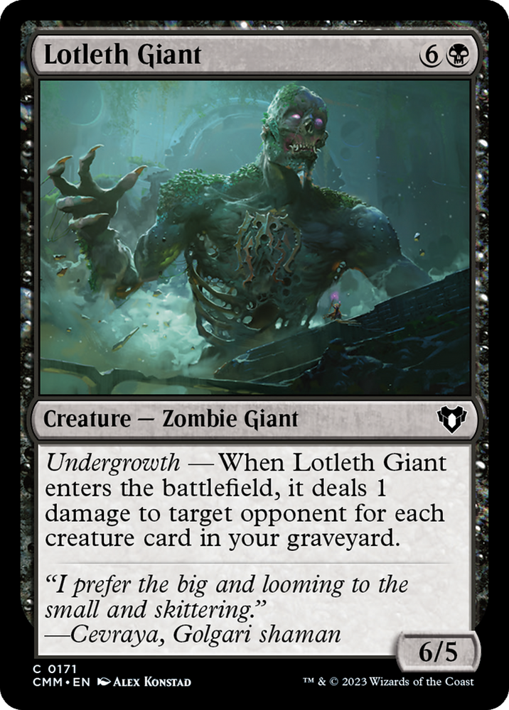 Lotleth Giant [Commander Masters] 