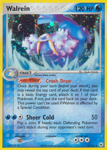 Walrein (15/101) [EX: Hidden Legends] 
