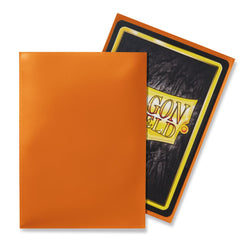 Dragon Shield: Standard 100ct Sleeves - Orange (Classic) 