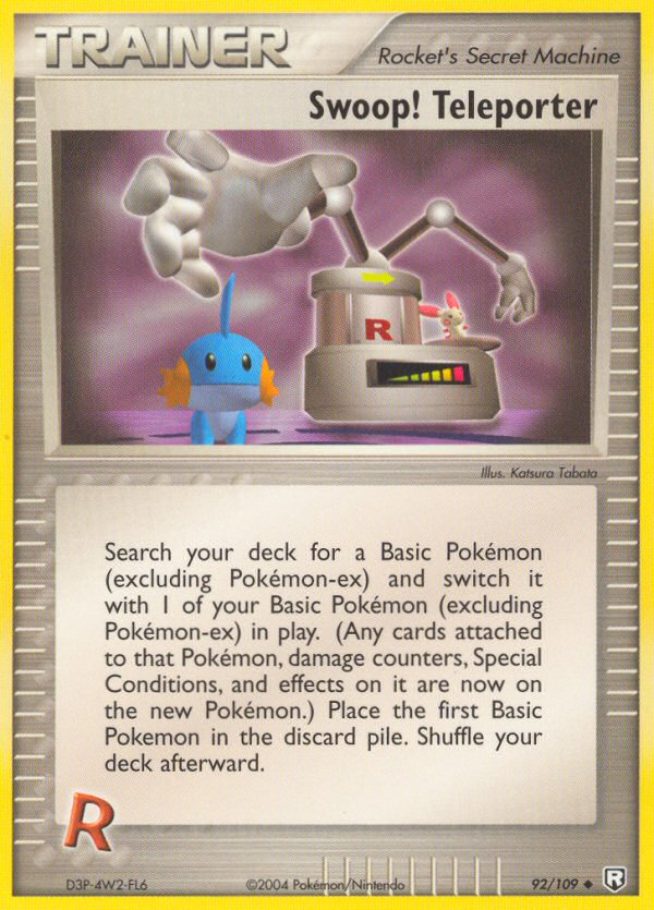 Swoop! Teleporter (92/109) [EX: Team Rocket Returns] 