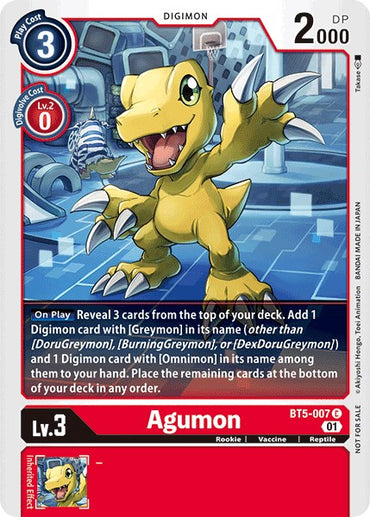 Agumon [BT5-007] (Tamer Party Vol. 4 Promo) [Battle of Omni] 