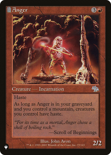 Anger (JUD) [The List Reprints] 