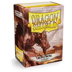 Dragon Shield: Standard 100ct Sleeves - Brown (Classic) 