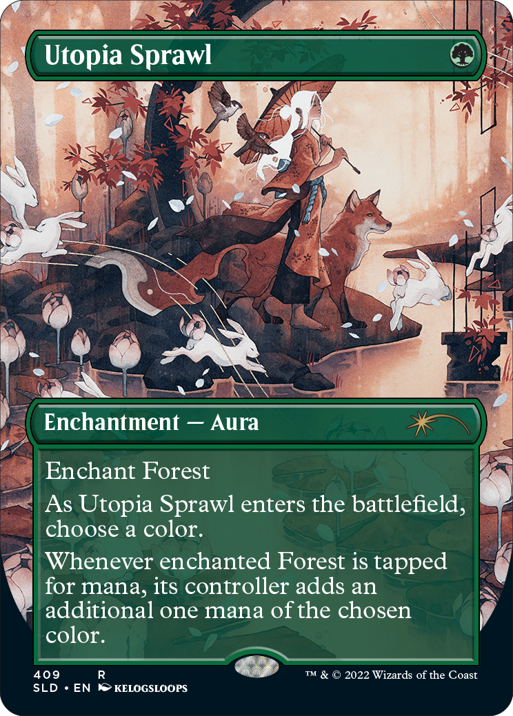 Utopia Sprawl (Borderless) [Secret Lair Drop Series] 