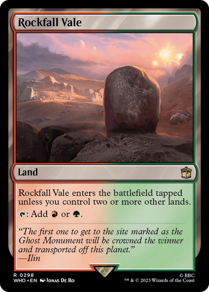 Rockfall Vale [Doctor Who] 