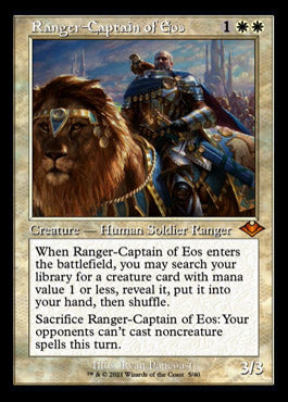 Ranger-Captain of Eos (Retro Foil Etched) [Modern Horizons] 