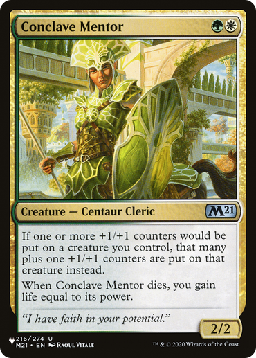 Mentor Conclave [The List Reprints] 