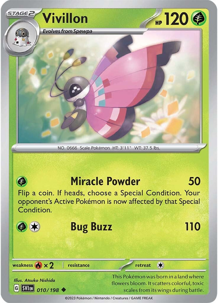 Vivillon (010/198) [Scarlet &amp; Violet: Base Set] 