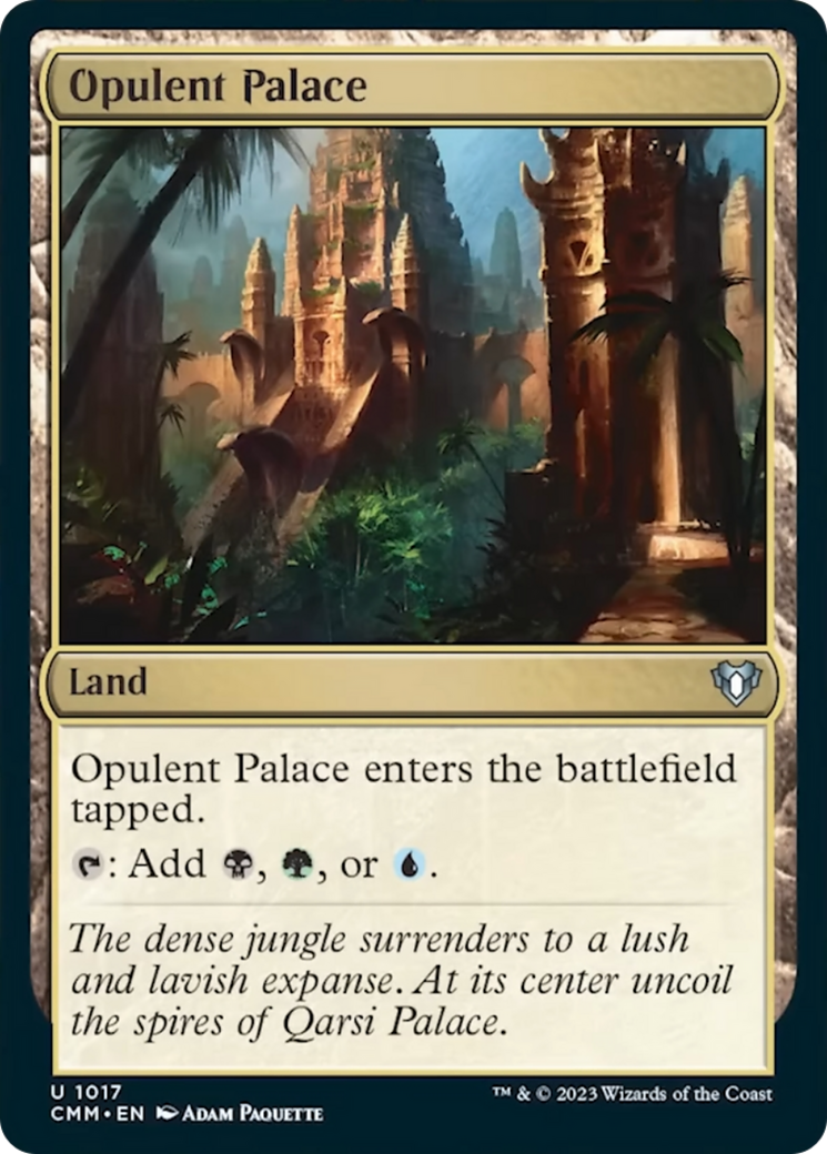 Opulent Palace [Commander Masters] 