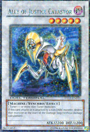 Ally of Justice Catastor [DT01-EN035] Rare 